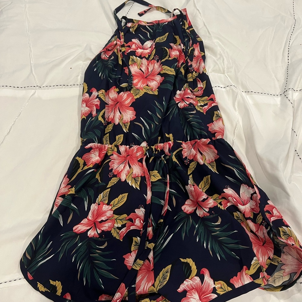 Never worn floral romper